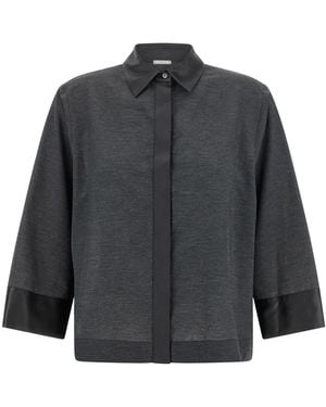 Peserico Jersey Shirt - Grey