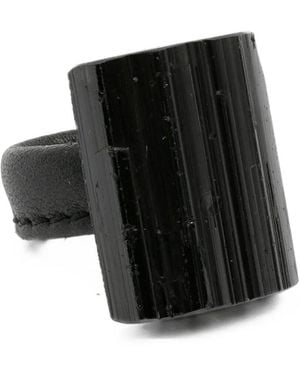 Monies Noir Ring - Black