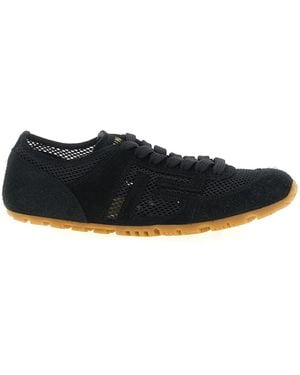 Balmain 'Racer 45-Suede' Sneakers - White