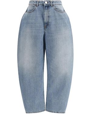 Rohe Sculptural Denim Trousers - Blue