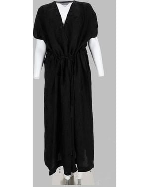 Uma Wang Viscose-Cupro Dress For - Black