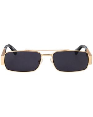 Moschino Rose Metal Sunglasses - Blue