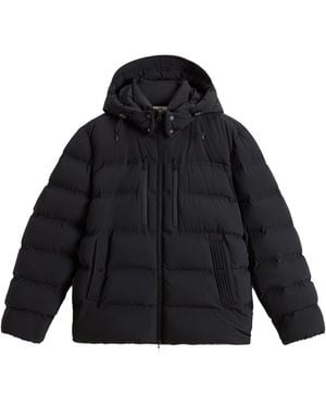 Woolrich Stretch Nylon Down Jacket - Black