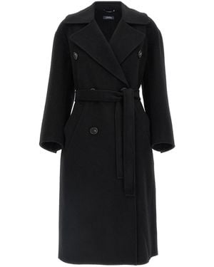 Max Mara Max Mara 'S 'Dalila' Coat - Black