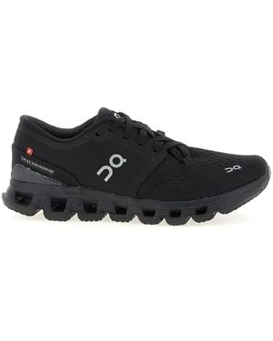 On Shoes 'Cloud X 4' Trainers - Black