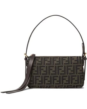 Fendi Flat Pouch Tube - Black