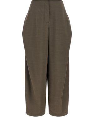 Jacquemus 'Le Pantalon Cubisto' Pants - Green