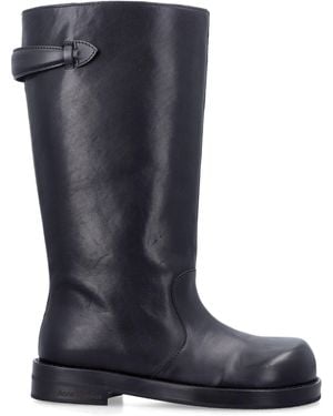 Acne Studios Leather Boots - Blue