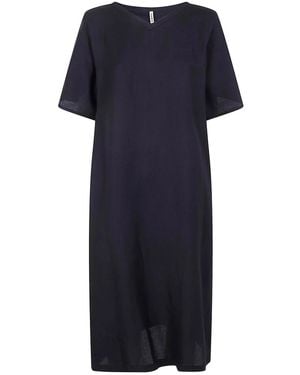 Liviana Conti "Natalie" Midi Dress - Blue