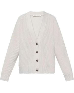 Palm Angels Viscose Blend Cardigan - White