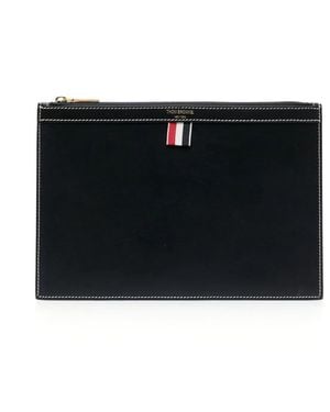 Thom Browne Small Tablet Holder - Black