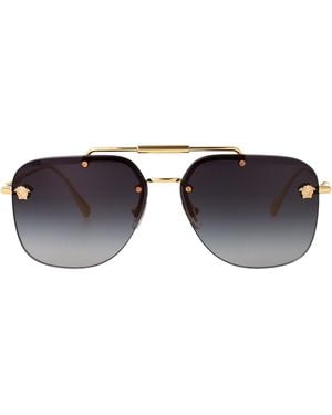 Versace Metal Sunglasses - Blue