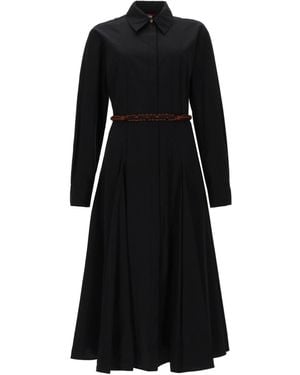 Max Mara Abito Chemisier - Black