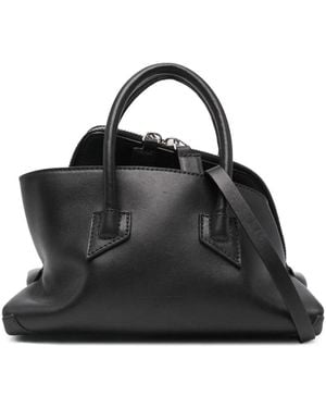 The Attico Handbag Mini Walk - Black