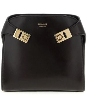Ferragamo €˜Hug Bb S†Belt Bag - Black