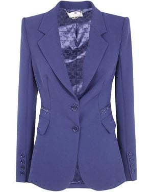 Elisabetta Franchi Notte Jacket - Blue