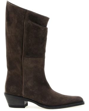 KHAITE 'Clive' Boots - Brown