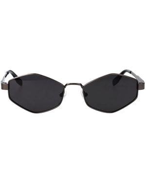 KARL LAGERFELD Dark Metal Sunglasses - Black
