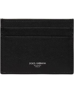 Dolce & Gabbana Leather Wallets - Black
