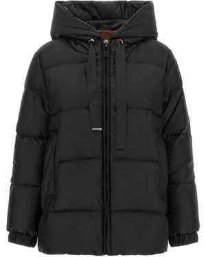 Max Mara 'Seia' Down Jacket - Black