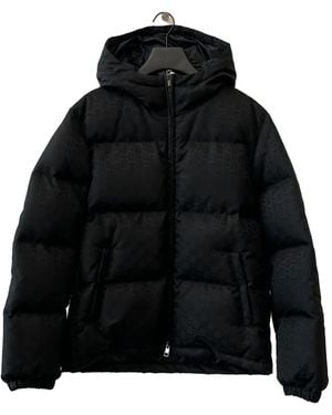 Gucci Gg Fabric Down Jacket - Black