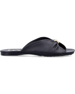 Loewe Mini Soft Sculptural Slip-On Shoes - Blue