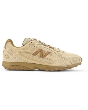 New Balance Mustard 204L Suede Trainers - Natural