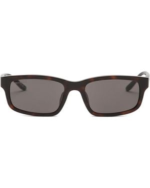 Balenciaga "Af Daily" Rectangular Sunglasses - Grey