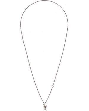 Werkstatt:münchen Mini Palm Necklace - Metallic
