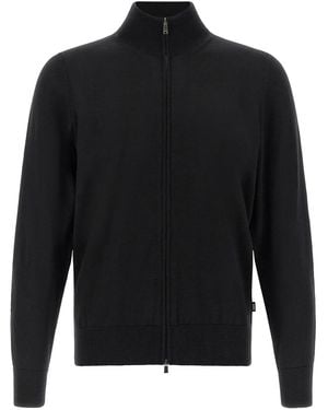 BOSS 'H-Balonso' Cardigan - Black