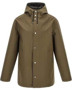 Fendi Ff Windbreaker - Green