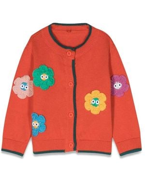 Stella McCartney Cardigan Flowers - Red