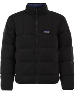Patagonia Reversible Recycled Nylon Down Jacket - Black