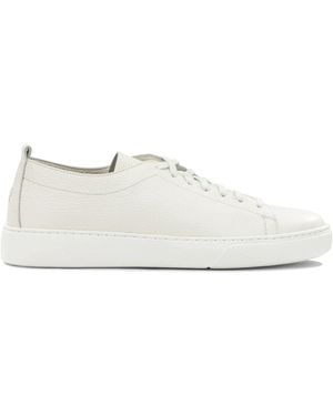 Henderson Deer Leather Sneakers - White
