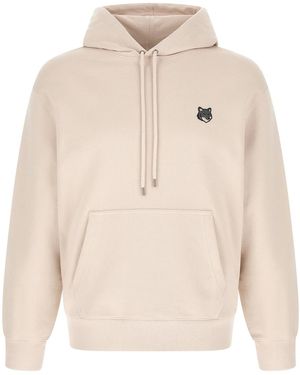 Maison Kitsuné 'Fox Head' Hoodie - Natural