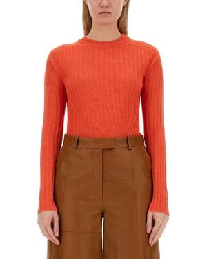 Alysi Ribbed Knit - Red
