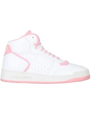 Saint Laurent High Sl/80" Trainers - White