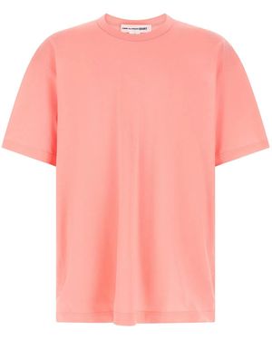 Comme des Garçons Comme Des Garcons Shirt Logo Print T-Shirt - Pink