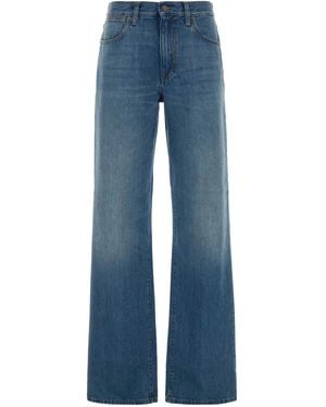 Gucci Flared Denim Pants - Blue