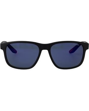 Prada Linea Rossa Matte Injectate Sunglasses - Blue