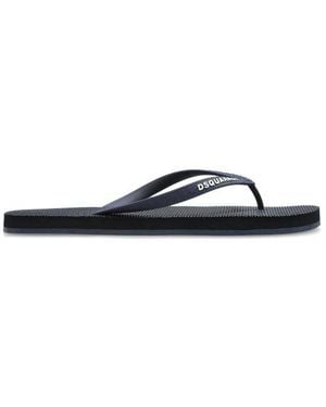 DSquared² Rubber Shoes Sandals - Black
