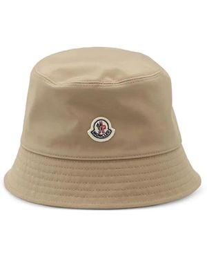 Moncler Bucket Hat - Natural