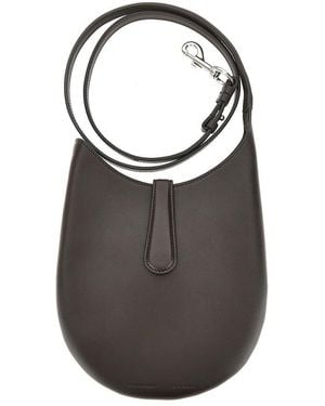 Phoebe Philo Bag Made From Soft Leather With Debossed Micro Logo - Brown