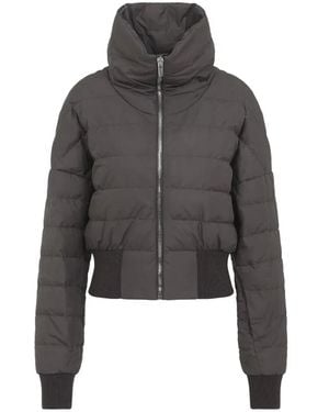 Moncler Dark Dust Cropped Jacket - Grey