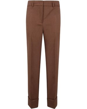 DR. HOPE Wide Leg Pants - Brown
