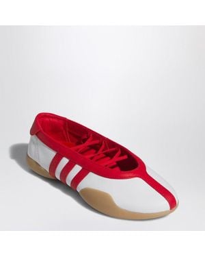 adidas Originals Mei Cloud/Better Scarlet Taekwondo Sneakers - Red