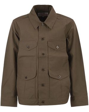 Filson Cotton Field Jacket With Utility Pockets - Brown