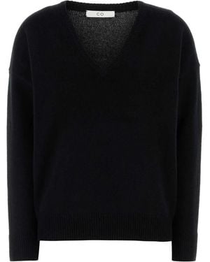 Co. V-Neck Long Sleeve - Black