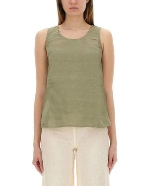 120% Lino Top - Green