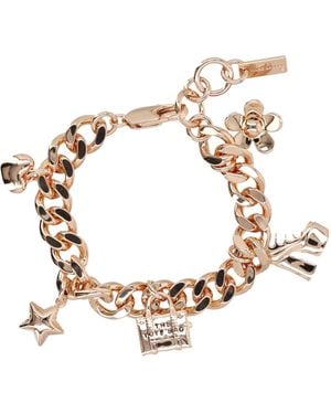 Marc Jacobs Mini Icon Charm Bracelet - Metallic
